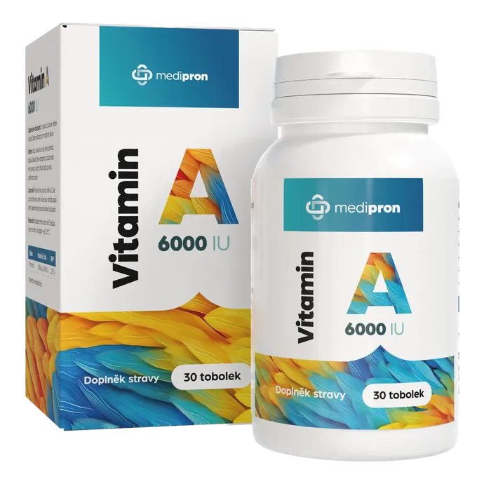 medipron Vitamin A 6000 IU 30 tobolek